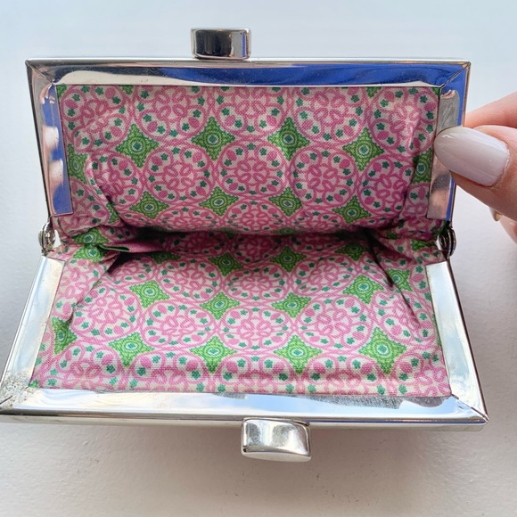 Vera Bradley Pinwheel Pink Coin Purse - Picture 7 of 11